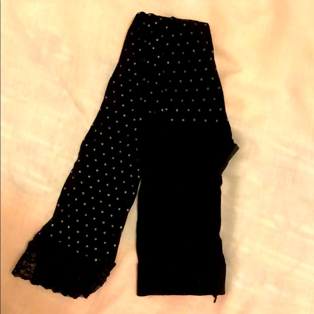 Girls black tights